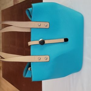Turquoise blue bag